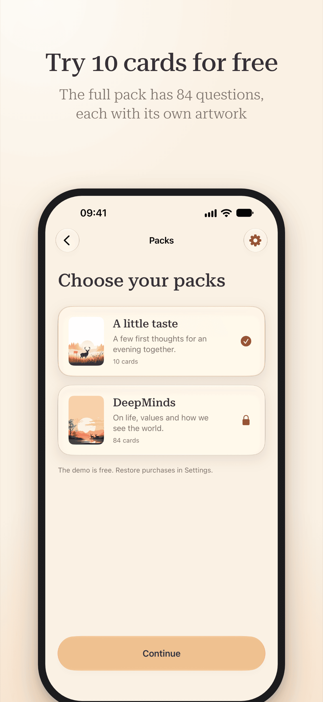 DeepMinds · upcoming app screenshot 4