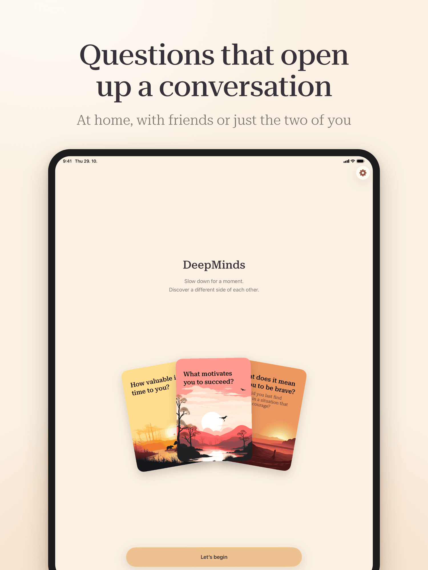 DeepMinds · upcoming app screenshot 1