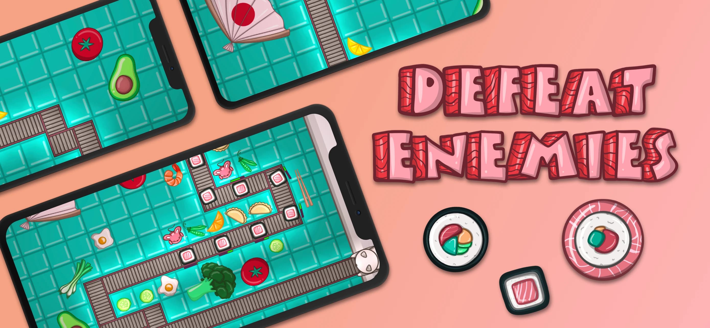 Sushi Bar Tower Defense · App Store 1