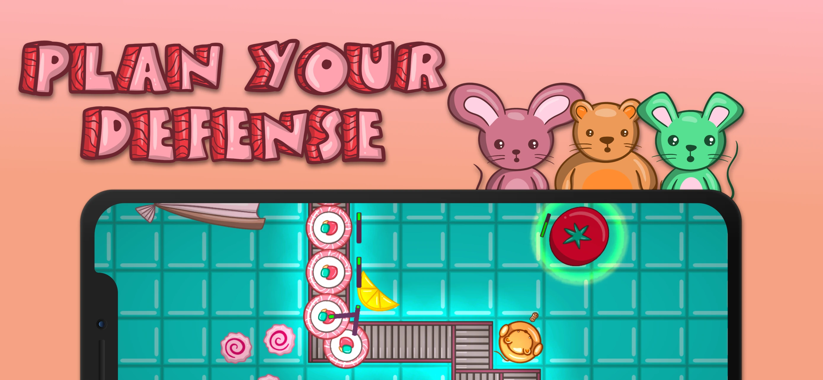 Sushi Bar Tower Defense · App Store 3